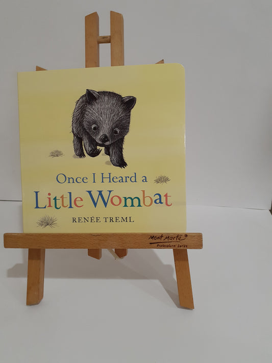 Once I Heard a Little Wombat Australian Children's Book