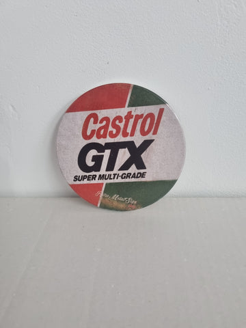 Castrol GTX Oil Round Coaster