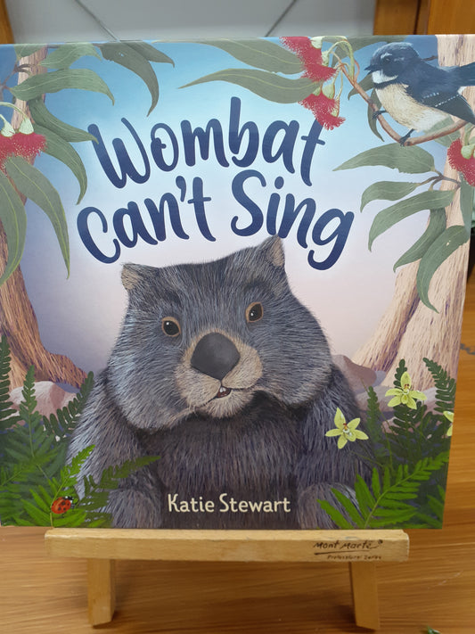 Wombat Can't Sing Australian Children's Book