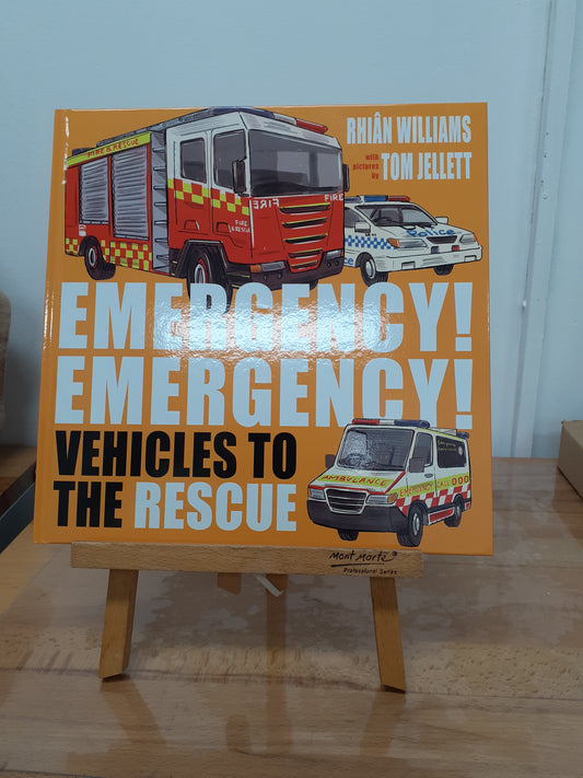 Emergency! Emergency! Vehicles to The Rescue Australian Childrens Book