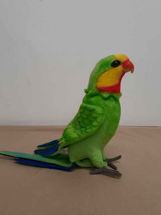 Superb Parrot Poseable Hansa