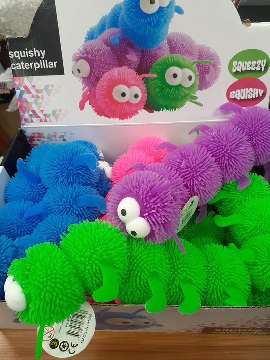 Squishy Caterpillar Sensory Toy