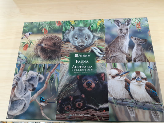 Fauna of Australia Placemat Set of 6