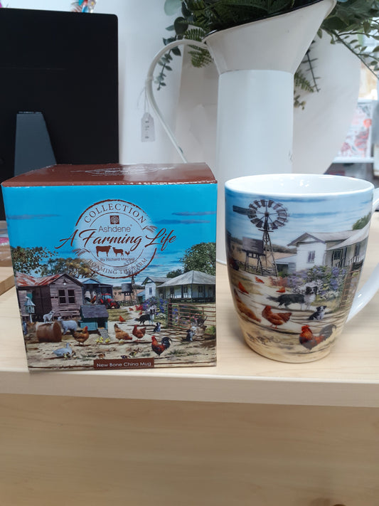 A Farming Life Roaming the Farm Mug