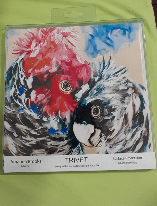 Gan Gan Cockatoo Trivet