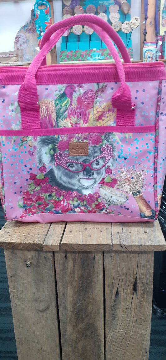 Lisa Pollock Lunch Cooler Bag Too Glam Koala