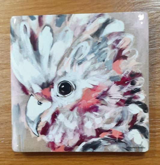 Pink Galah Magnet