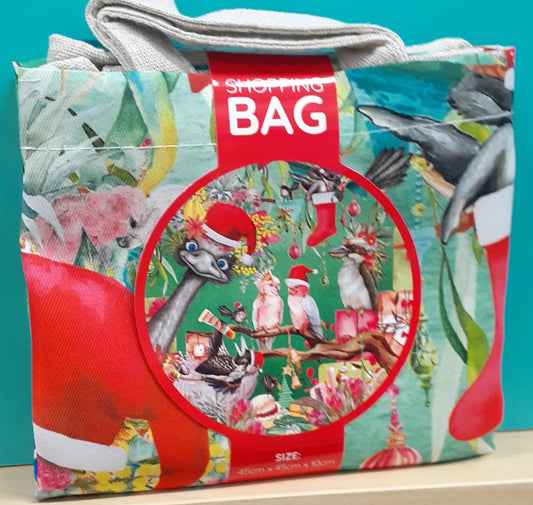 Reusable Shopping Bag Christmas Capers