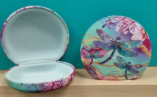 Lisa Pollock Travel Case Delightful Dragonflies