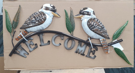 Kookaburra Pair Welcome