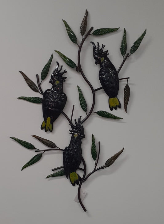 Black Cockatoo Tree Vertical
