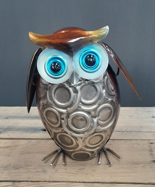 Owl Blue Eyes Deco