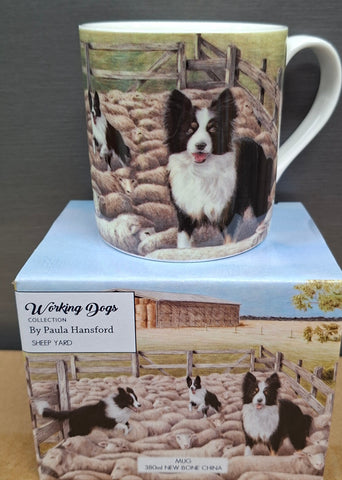 Working Dogs Sheep Yard Mug