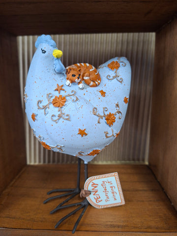 Resin Chicken Penny