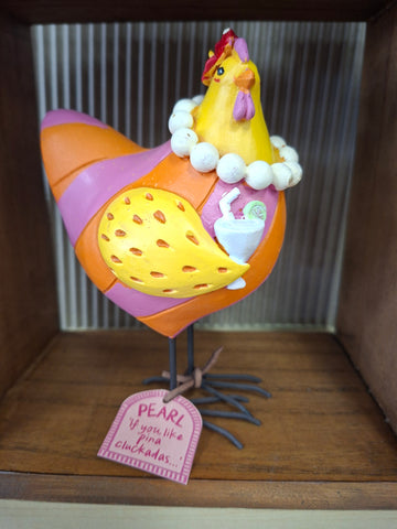 Resin Chicken Pearl