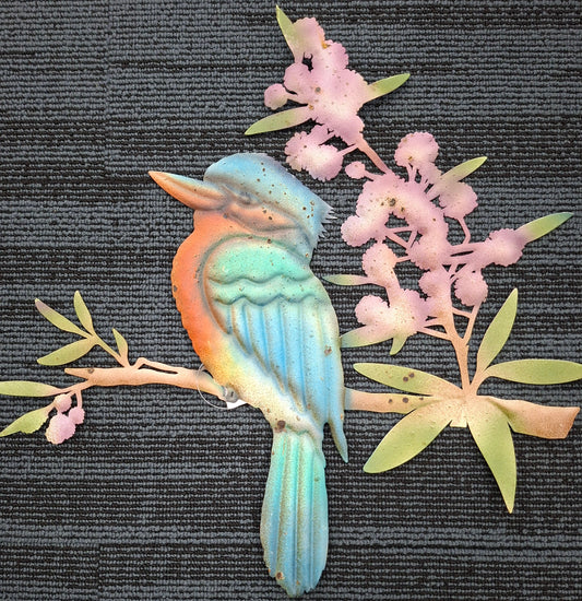 Coloured Kookaburra Wall Art