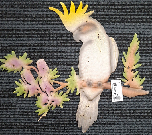 Coloured Cockatoo Wall Art