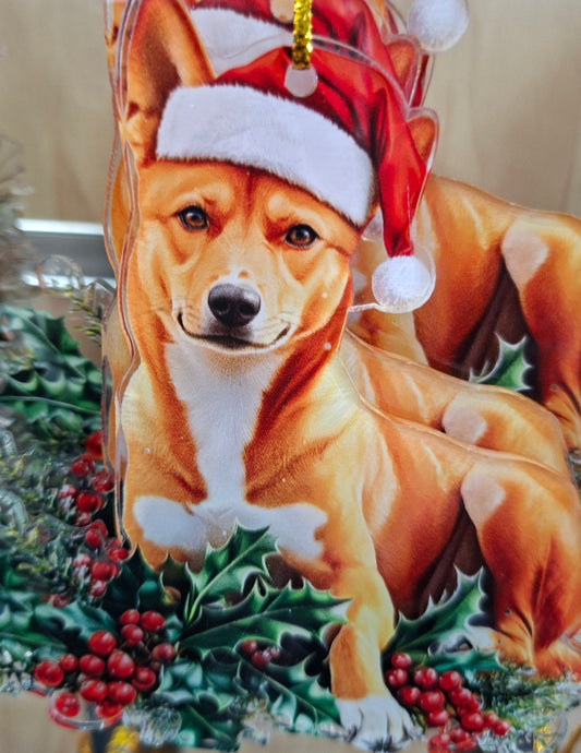 Acrylic Xmas Dingo