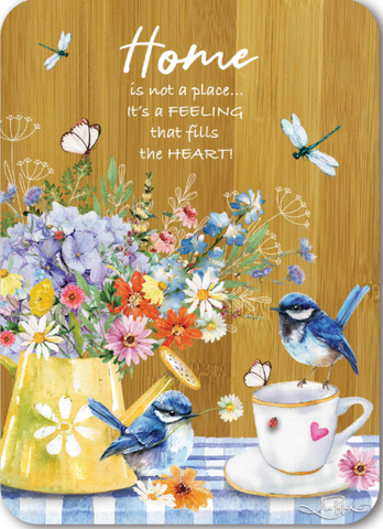 Bamboo Affirmation Plaque Teatime Wrens Home