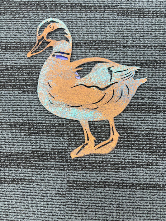 Patina Duck Wall Art