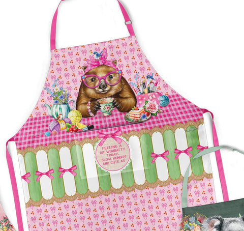 Lisa Pollock Apron Wonda Wombat