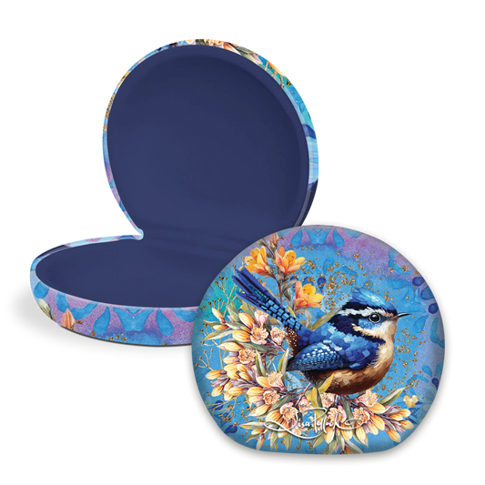 Lisa Pollock Travel Accessories Case Royal Wrens