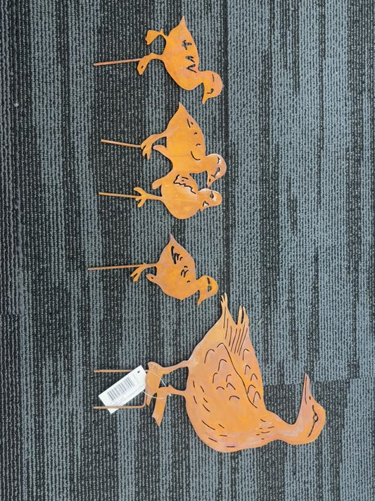 Duck & Family Rusty