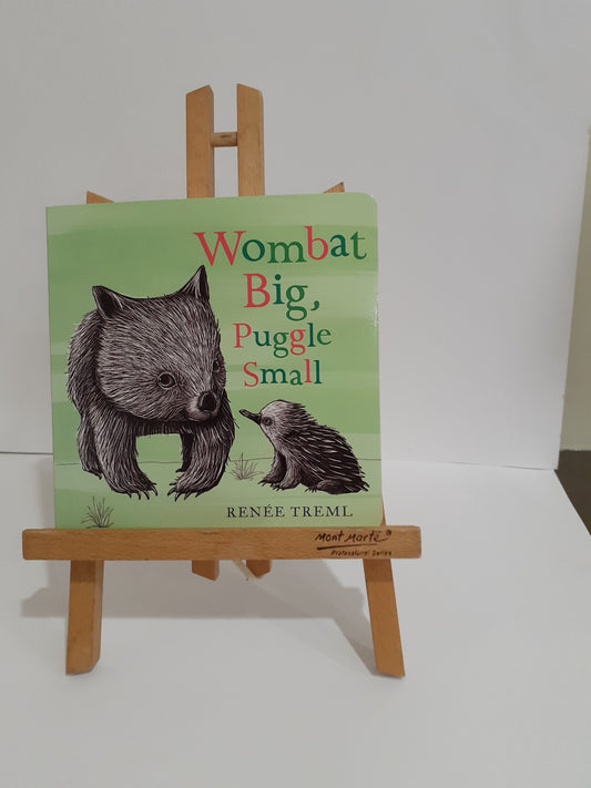 Wombat Big, Puggle Small Australian Children's Book