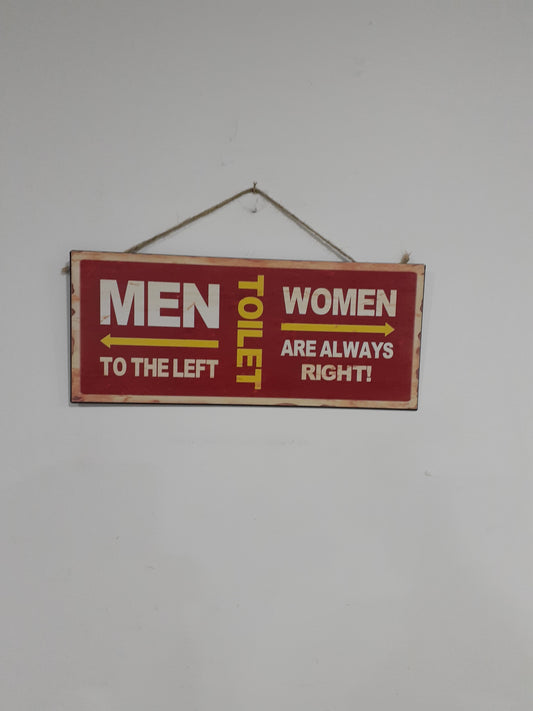 Toilet Sign