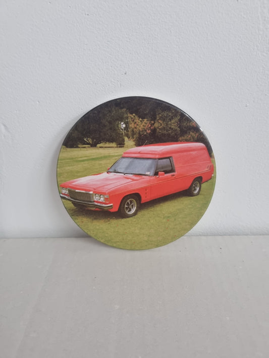 HJ Holden Panel Van Round Coaster