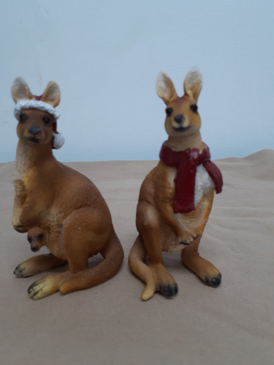 Xmas Kangaroo Set of 2