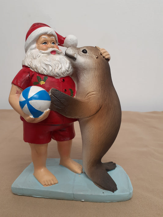 Xmas Santa with Seal