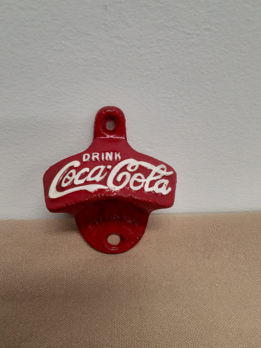 Red Bottle Opener Coca Cola