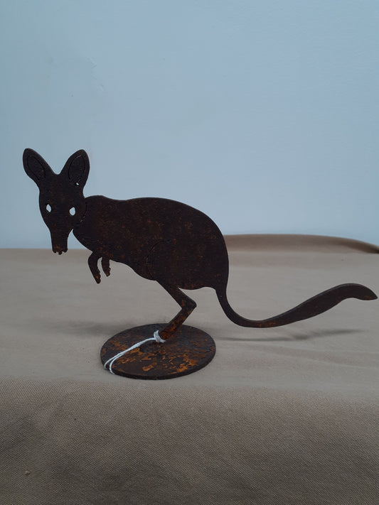 Rusty Bilby on Stand Small