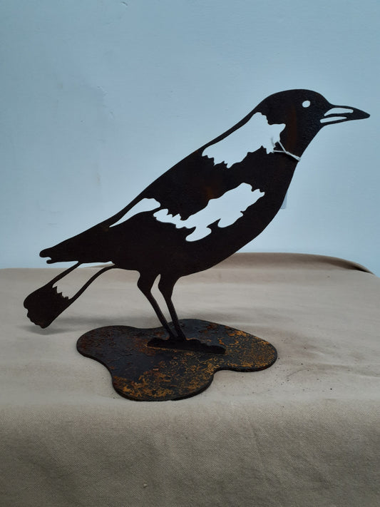 Rusty Magpie on Stand 1