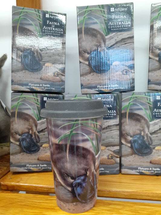 Travel Mug Platypus Fauna of Australia