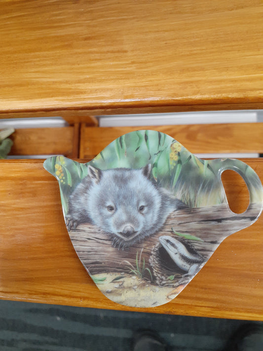 Wombat Tea Bag Holder