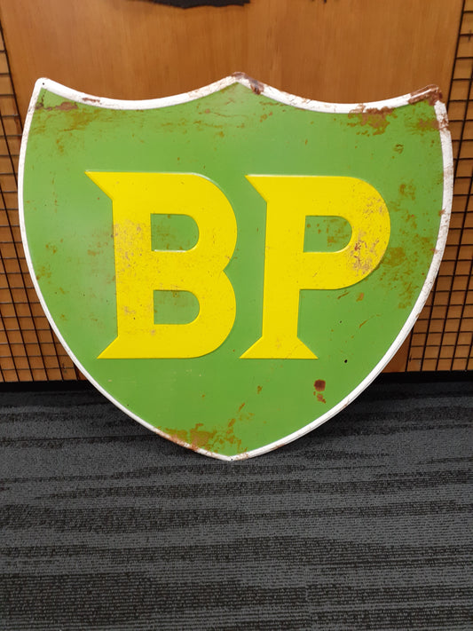 BP Rusted Sign