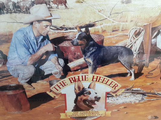 Blue Heeler Heritage Sign