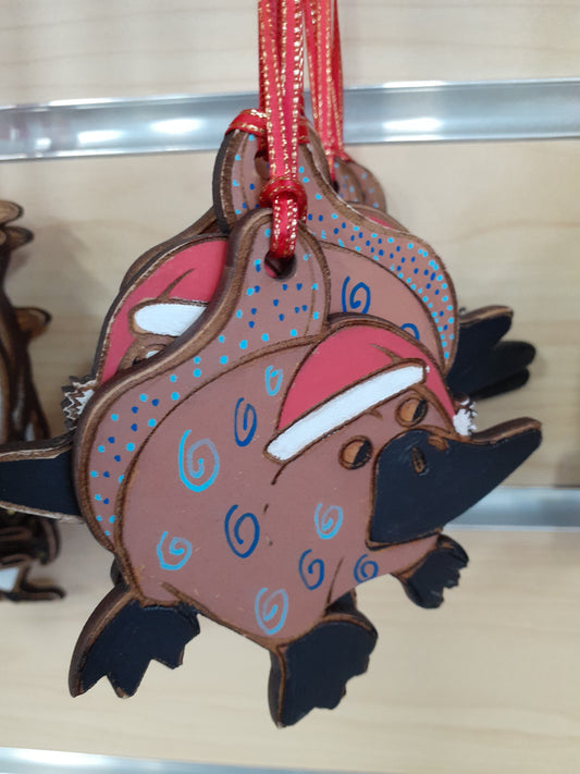 Xmas Laser Cut Indigenous Platypus