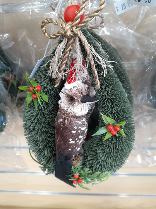 Kookaburra Xmas Door Hanger