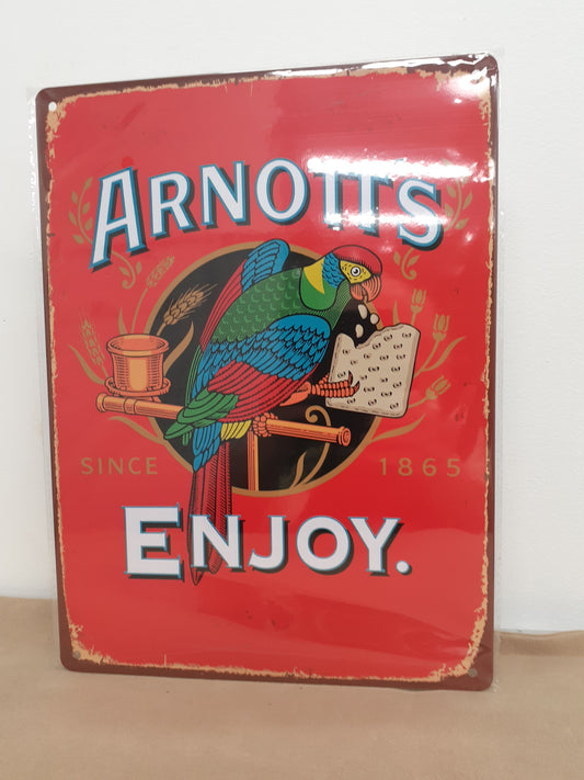 Arnotts Tin Sign