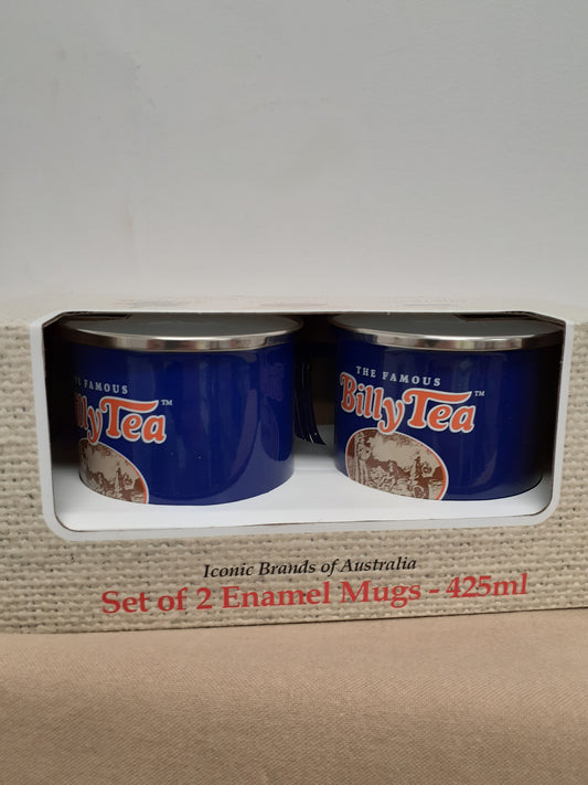 Mugs Enamel Billy Tea Set 2