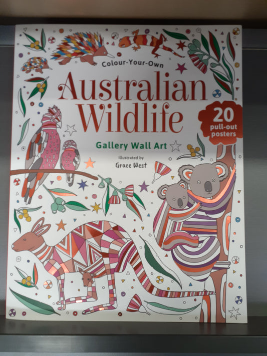 Australian Wildlife Colouring Book