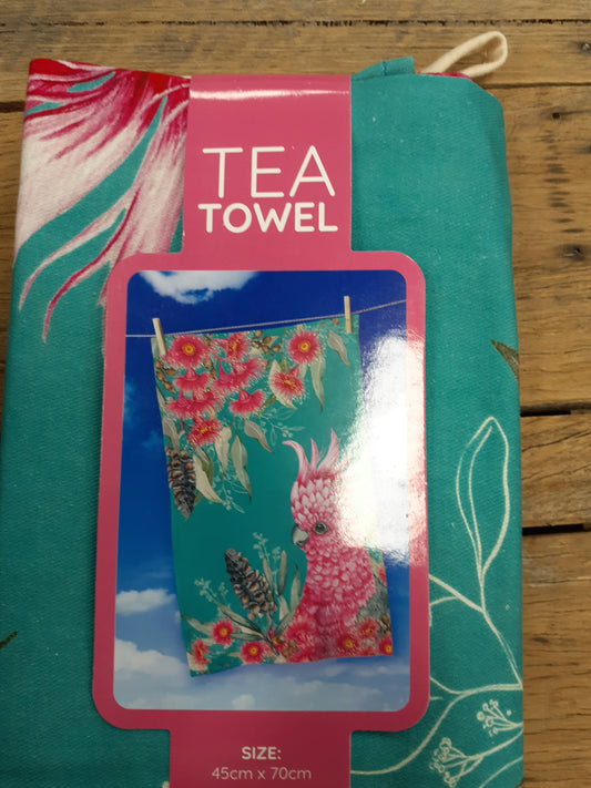 Tea Towel Grace the Galah