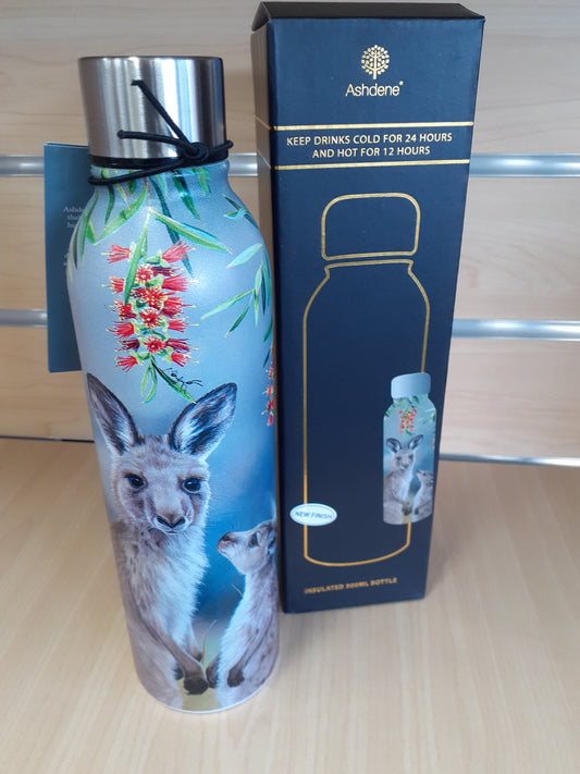 Kangaroo & Joey Drink Bottle Fauna of Australia Collection