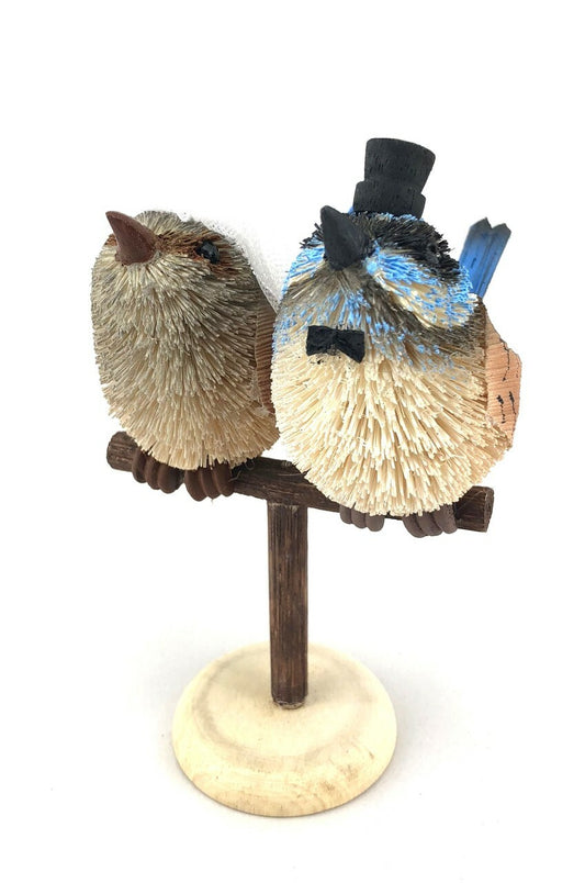 Blue Wren Wedding Set